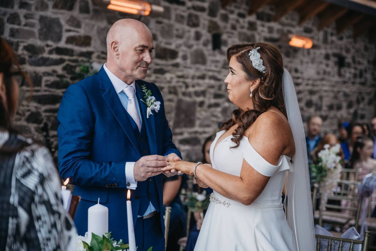 Gillian Healy and Thomas Dineen got married at Sheen Falls Lodge in Kenmare Gillian Healy and Thomas Dineen got married at Sheen Falls Lodge in Kenmare
