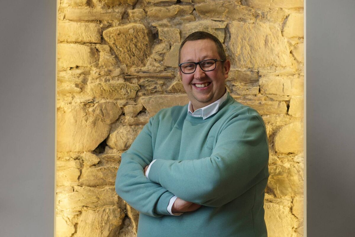 Renovation triumph: Rob Hennessey at his Glenbrook home. Picture: Joe McCallion