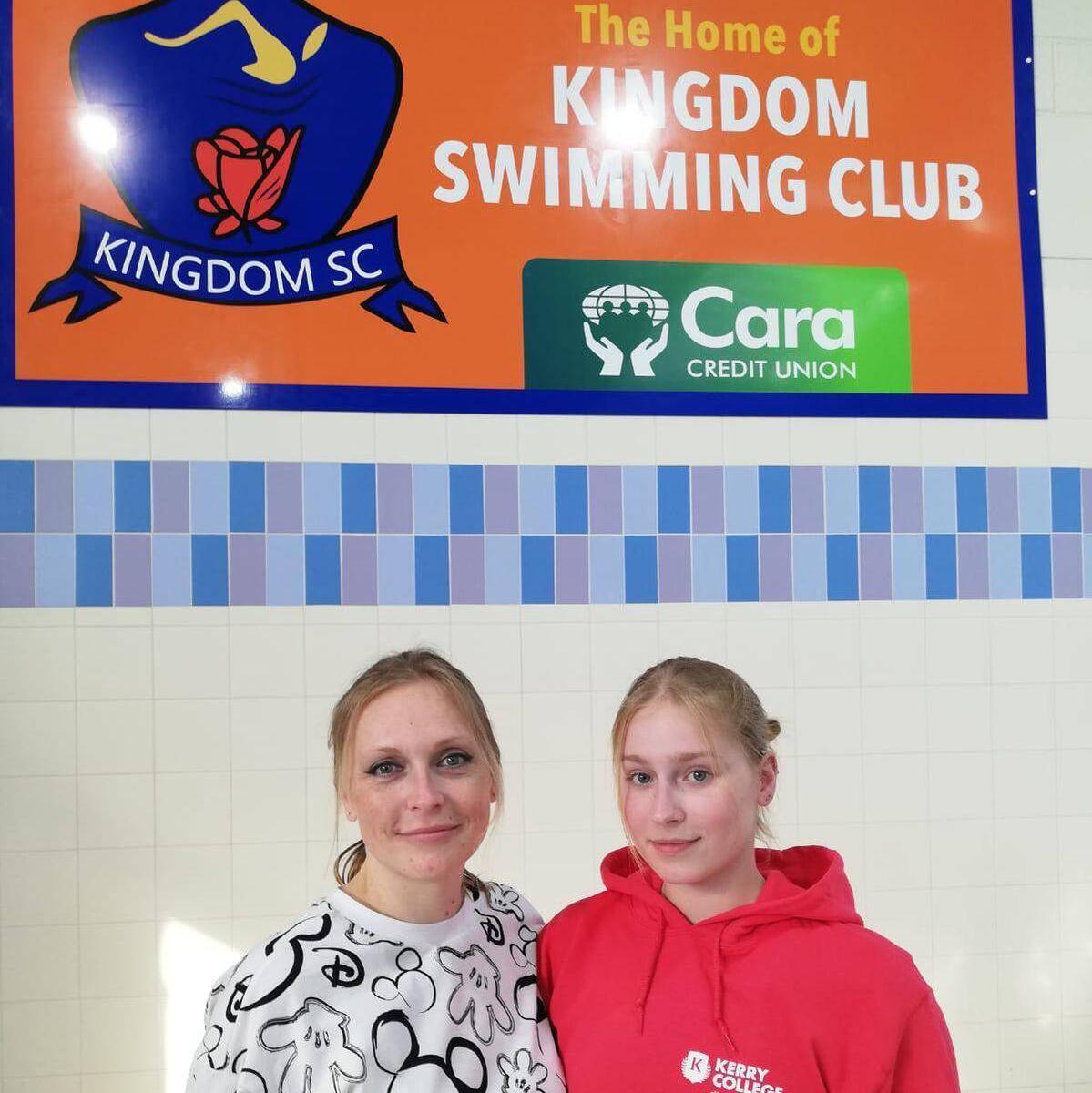 Mariia Maryntseva and her mother Olyna at the Kingdom Swimming Club based out of the Regional Sports and Leisure Centre in Tralee Mariia Maryntseva and her mother Olyna at the Kingdom Swimming Club based out of the Regional Sports and Leisure Centre in Tralee