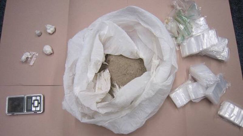 Diamorphine worth €140k seized in Dublin