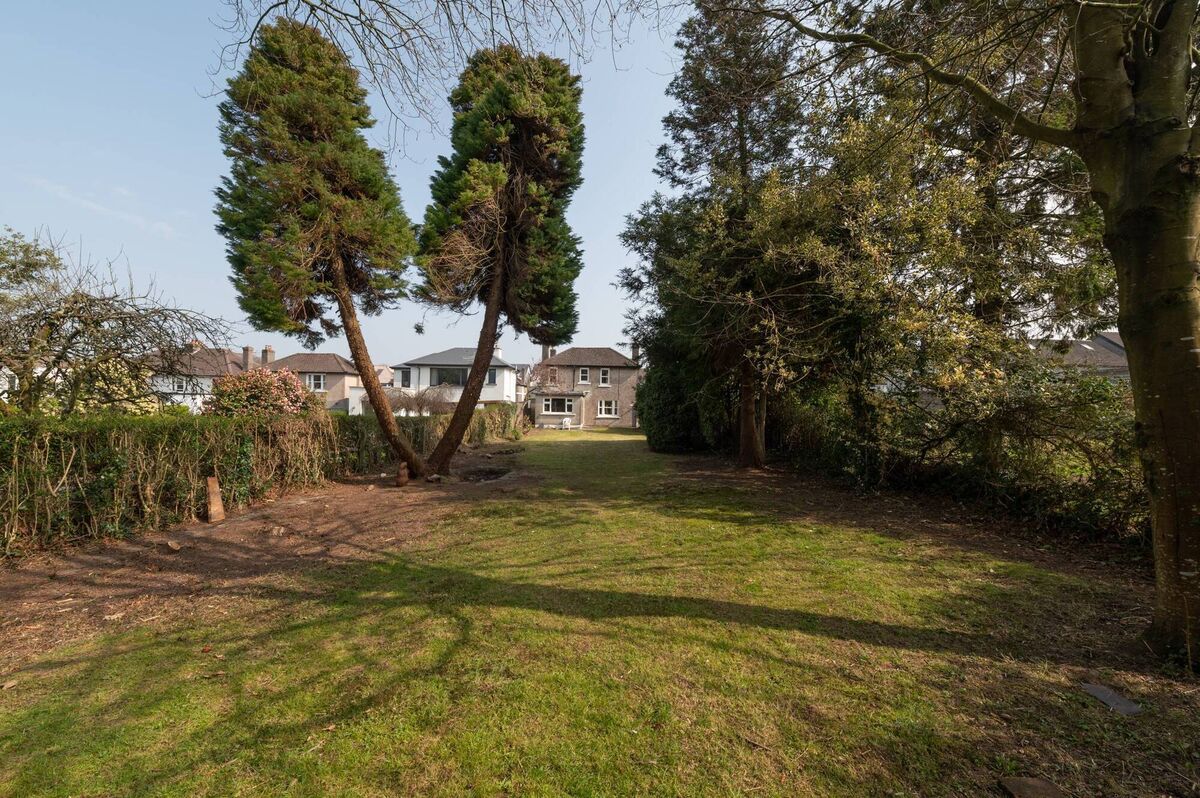 Rear garden view of Joievilla