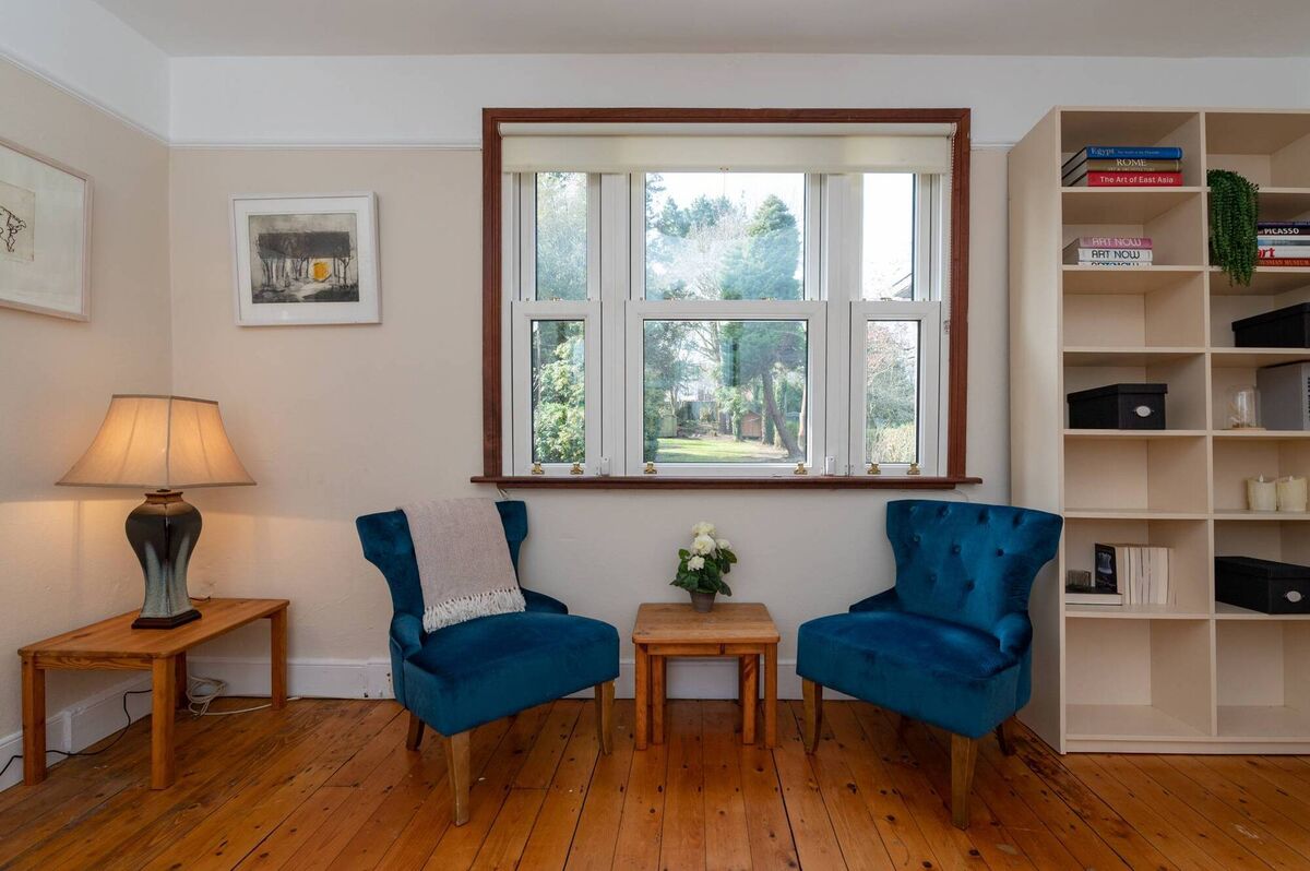 Reception room to the rear