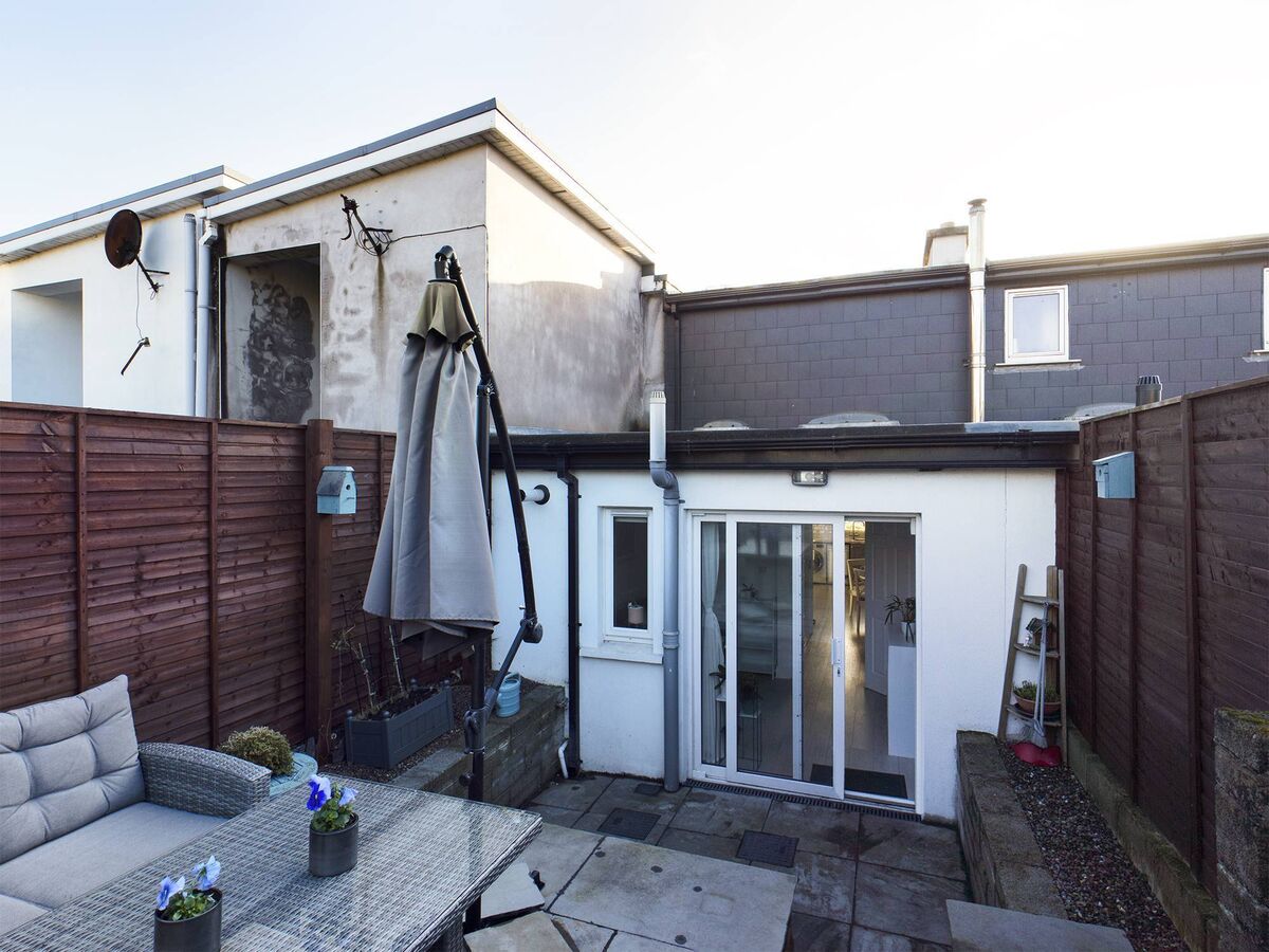 Rear of No 2 Clermont Cottages