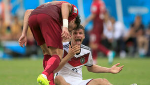 Dominant Deutschland  pummel Portuguese