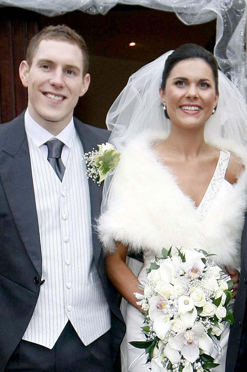  John McAreavey and wife Michaela McAreavey on their wedding day at St. Malachy's Church Ballymacilrory in 2011.