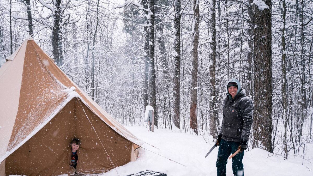 The Irish woman who sold up to live off-grid in a tent in freezing temperatures - Vimarsana News