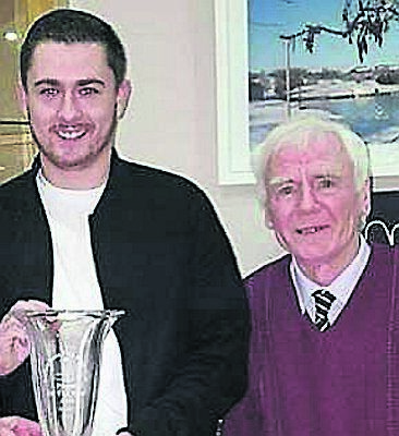 Shane Murphy, left, with his father Patrick ‘Weeshie’ Murphy. Picture: Provision