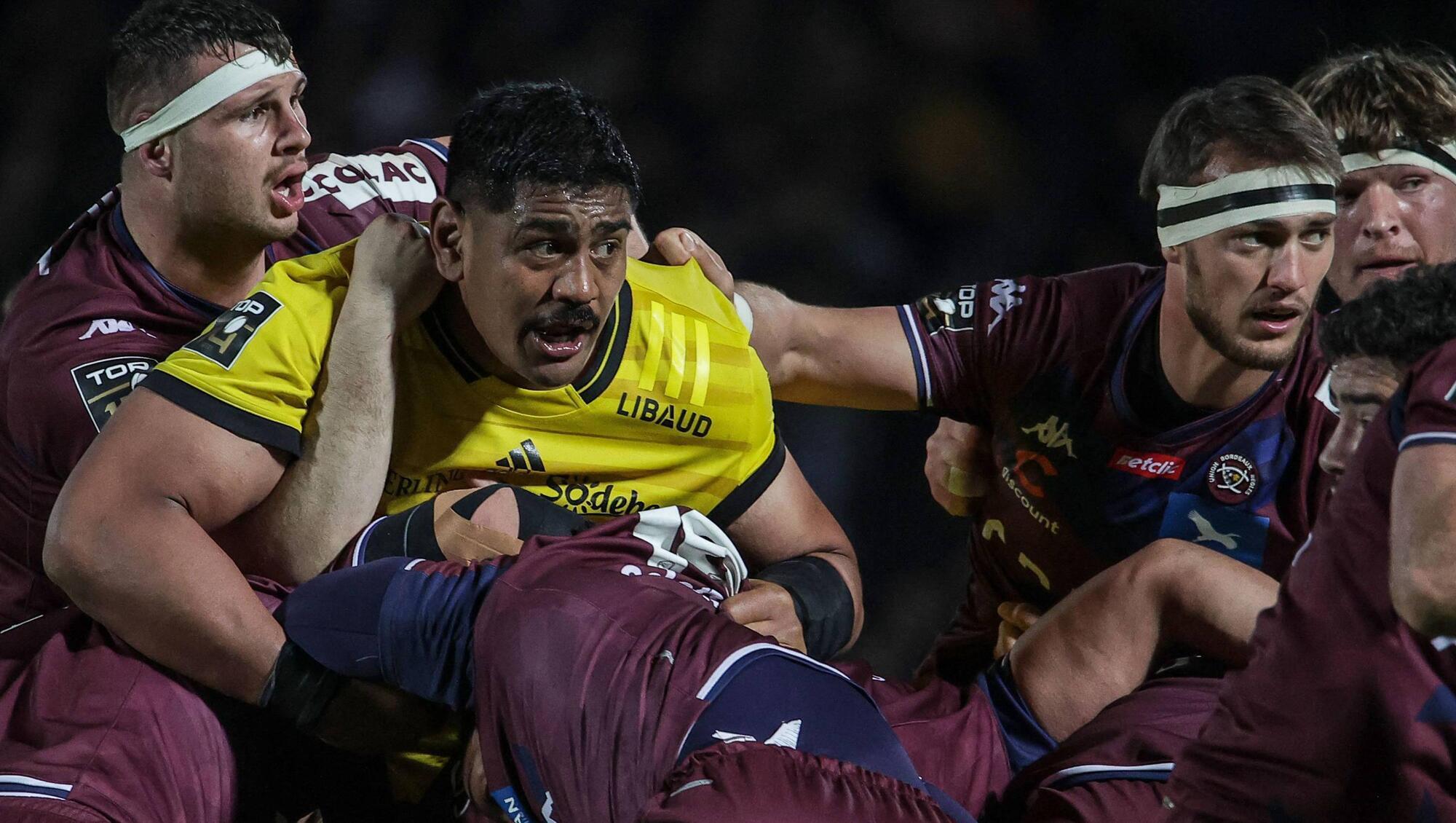 Ronan O'Gara's La Rochelle edge tense Top 14 clash with Bordeaux