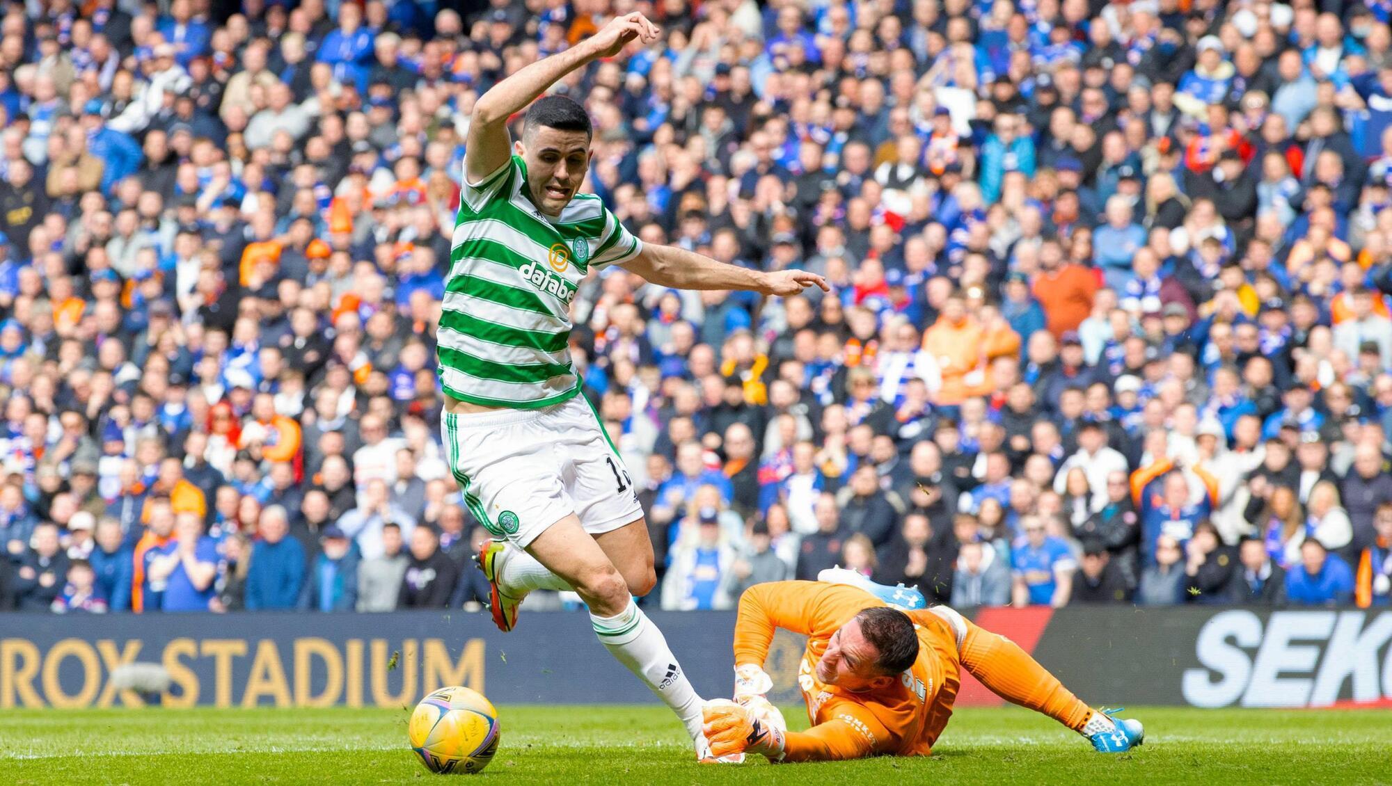 Celtic staff member needs stitches after being hit by glass bottle