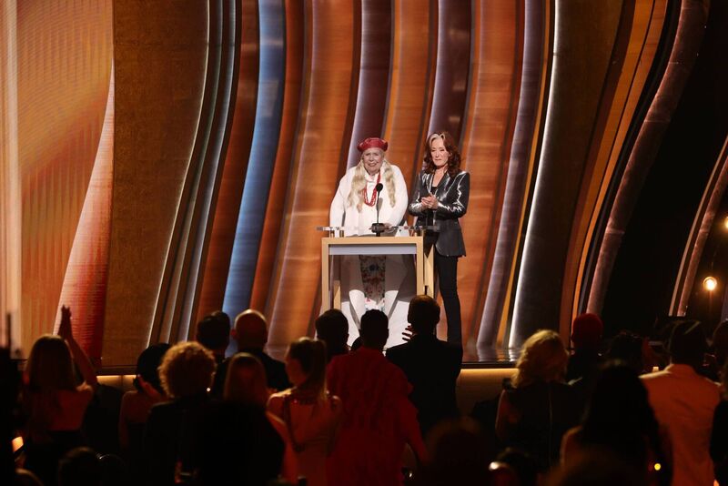 Joni Mitchell and Bonnie Raitt.