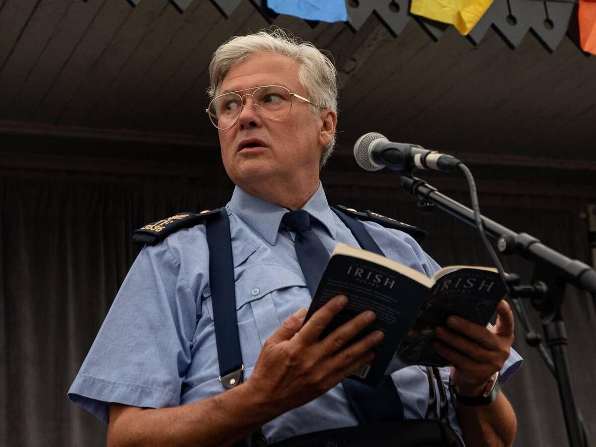 Conleth Hill in the final episode of Holding. Conleth Hill in the final episode of Holding.