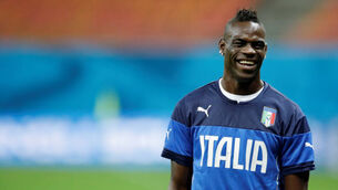 Balotelli's Panini sticker album is pure, vintage Mario