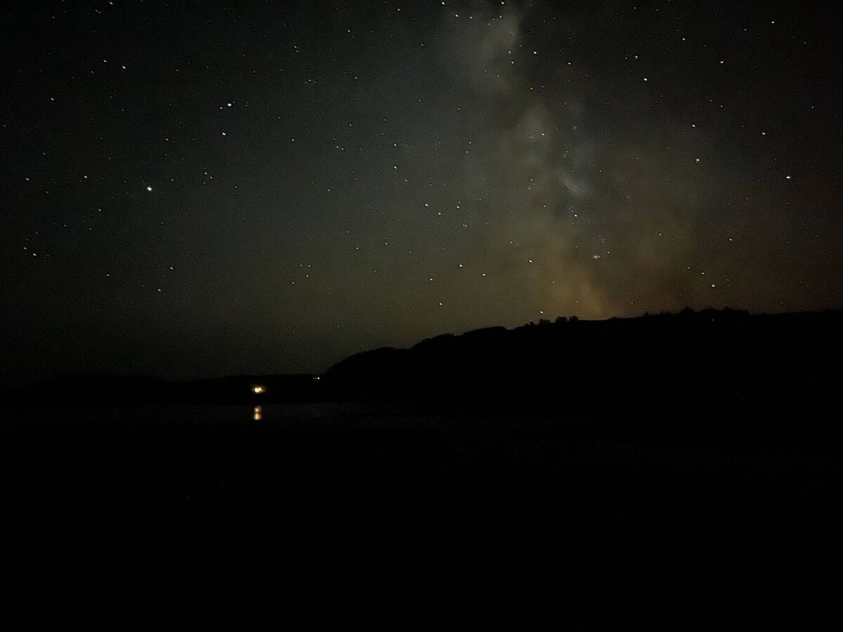 Lough Hyne's bioluminesence, which has the appearance of "fairy dust" at certain times of the year. CREDIT: Alan O'Reilly, Carlow Weather Lough Hyne's bioluminesence, which has the appearance of "fairy dust" at certain times of the year. CREDIT: Alan O'Reilly, Carlow Weather