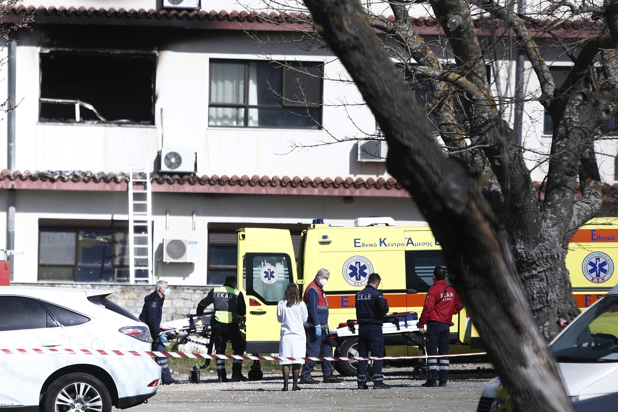 Fire in Covid ward leaves one dead in Greece
