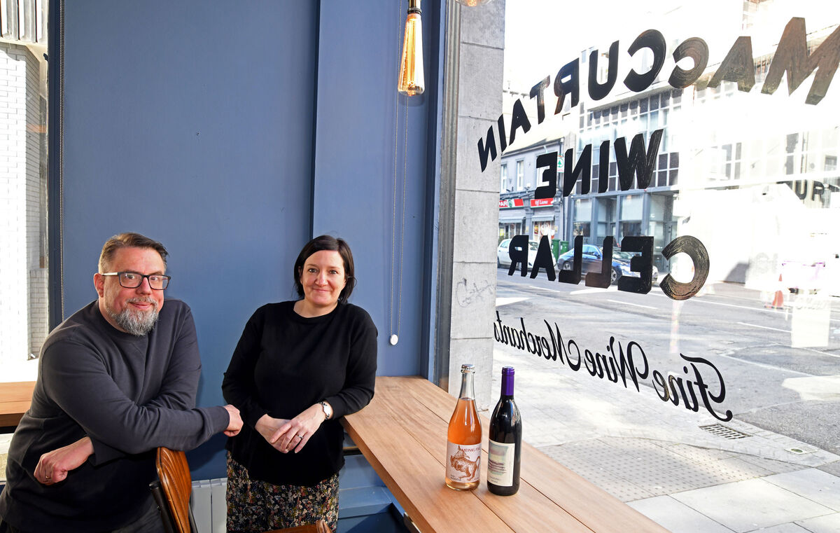 Trudy Ahern and Sean Gargano, proprietors of MacCurtain Wine Cellar, MacCurtain St., Cork. Picture Denis Minihane. Trudy Ahern and Sean Gargano, proprietors of MacCurtain Wine Cellar, MacCurtain St., Cork. Picture Denis Minihane.
