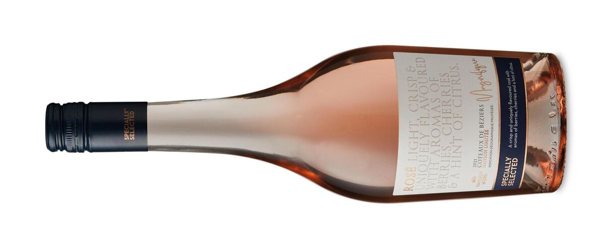 Specially Selected Coteaux de Beziers Rosé IGP 2021, Languedoc, France — €9.99 Specially Selected Coteaux de Beziers Rosé IGP 2021, Languedoc, France — €9.99