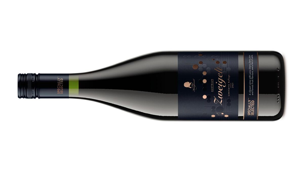 Specially Selected Austrian Zweigelt 2021, Austria — €8.99 Specially Selected Austrian Zweigelt 2021, Austria — €8.99
