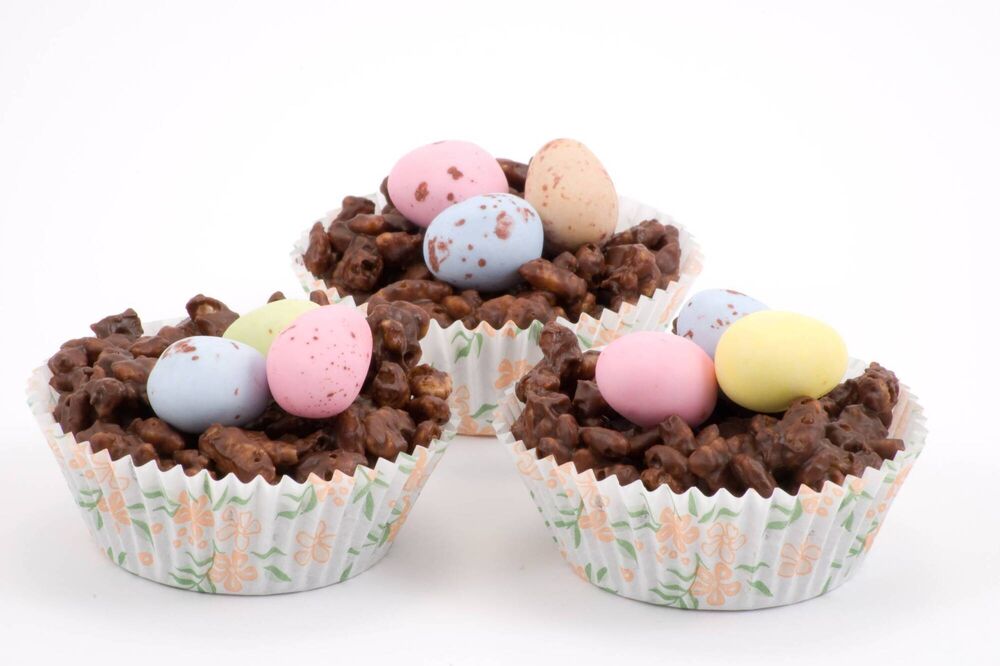 Easter egg nests