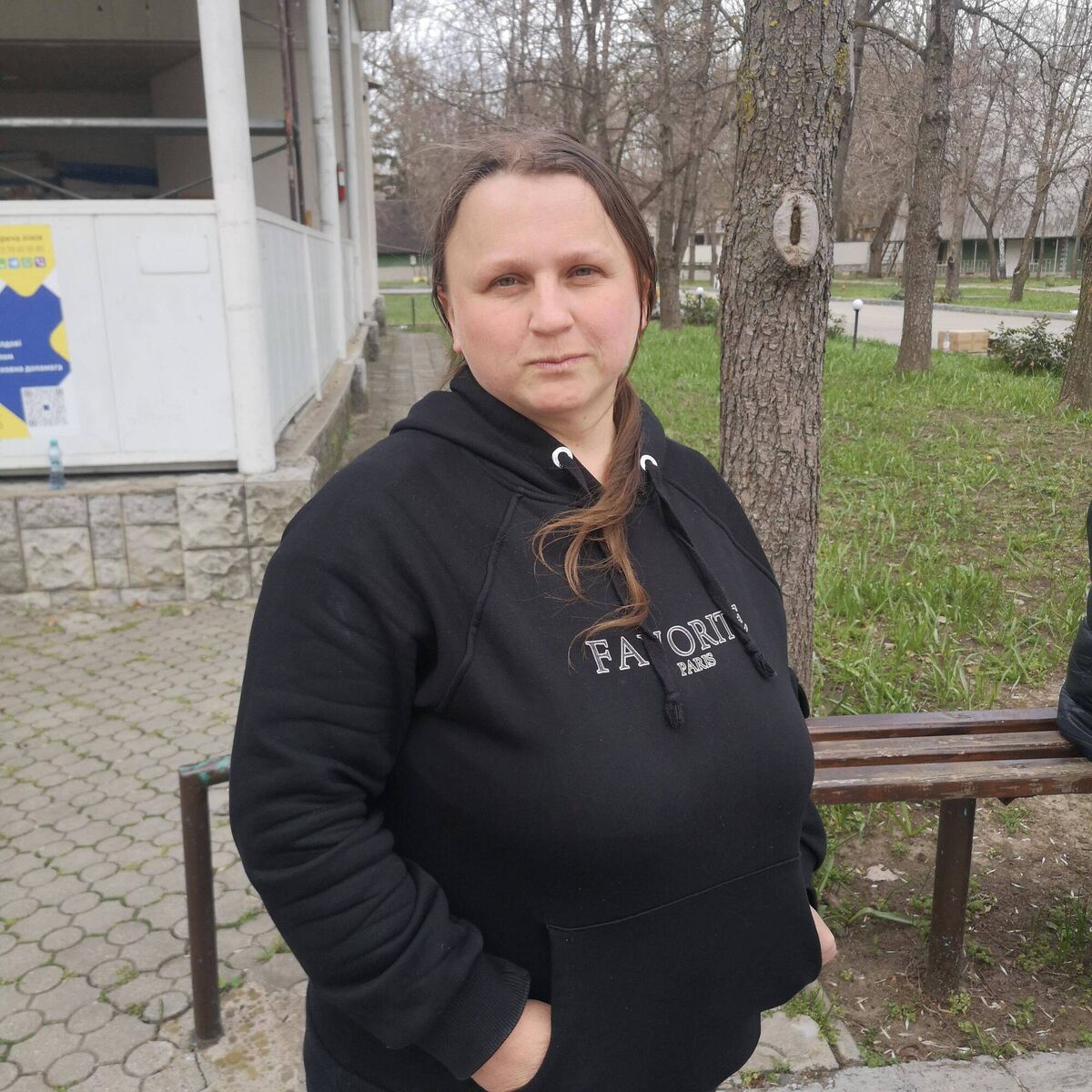 Svetlana Melnyck fled from Uman in Ukraine to Chisinau, Moldova, with her family. Svetlana Melnyck fled from Uman in Ukraine to Chisinau, Moldova, with her family.