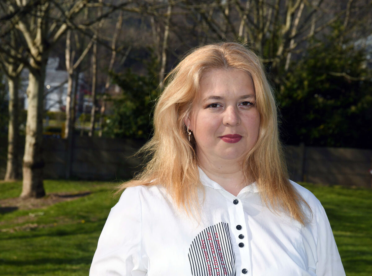 Mariia Zgeir who has arrived in the Cork area from Ukraine. Picture Denis Minihane. Mariia Zgeir who has arrived in the Cork area from Ukraine. Picture Denis Minihane.