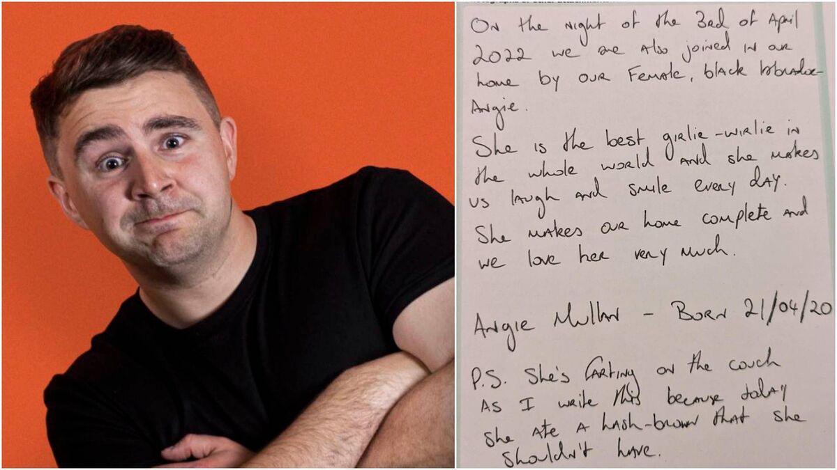 Carl Mullan's time capsule.