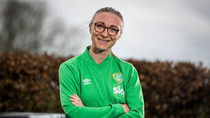 <p>Republic of Ireland WNT Media Event, Castleknock Hotel, Dublin 5/4/2022</p>
