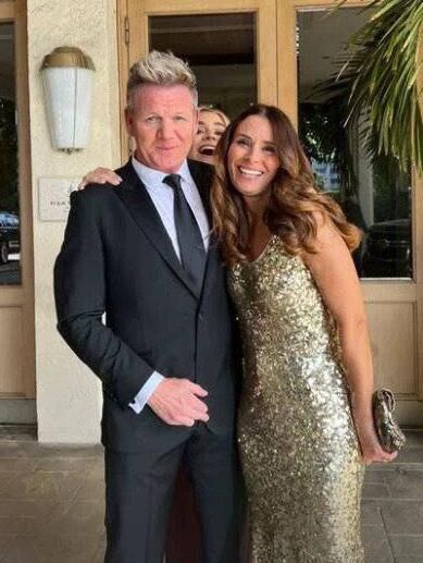 Gordon Ramsay shared a picture on his Instagram stories with wife Tana and daughter Tilly photobombing in the background Gordon Ramsay shared a picture on his Instagram stories with wife Tana and daughter Tilly photobombing in the background