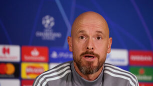 Erik Ten Hag is tipped to become the new manager of Manchester United (Tess Derry/PA)