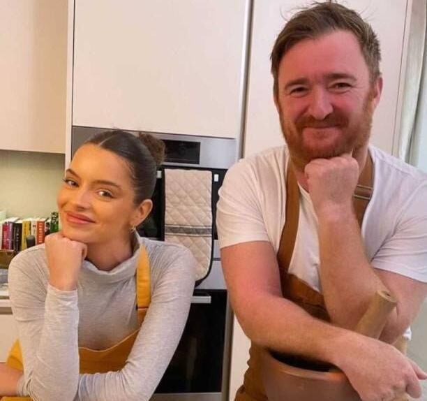 Maura Higgins pictured with chef Jack Stein Picture: @maurahiggins / Instagram