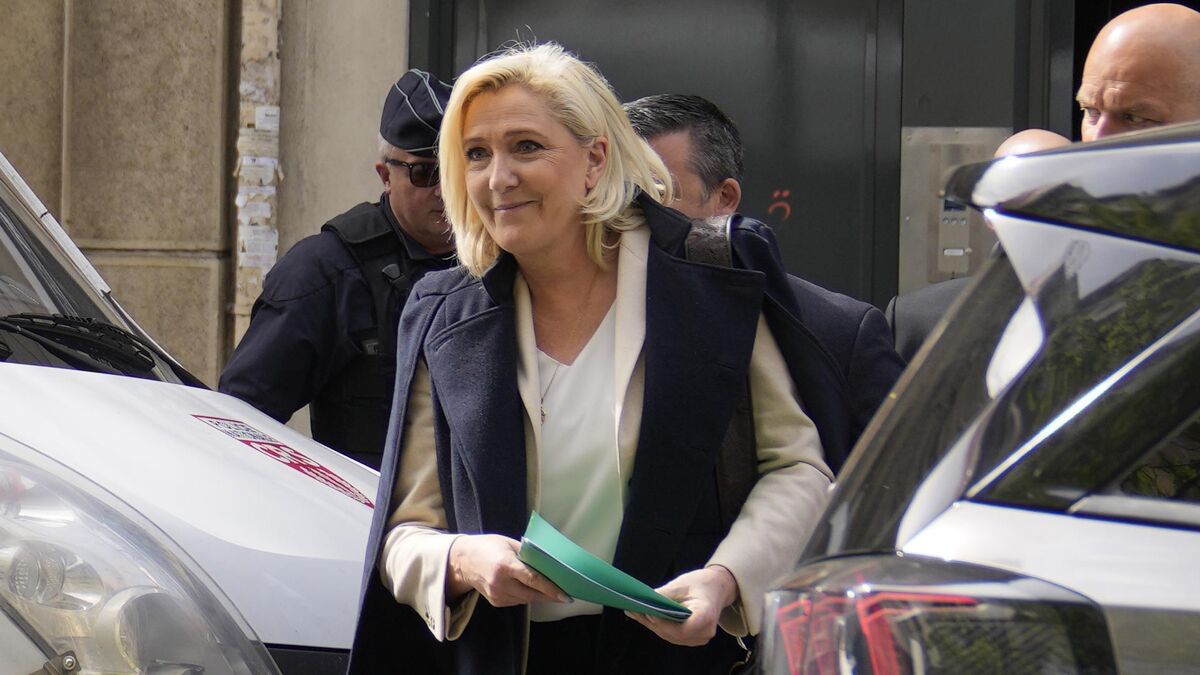 French far-right candidate Marine Le Pen. Picture: Francois Mori/AP French far-right candidate Marine Le Pen. Picture: Francois Mori/AP