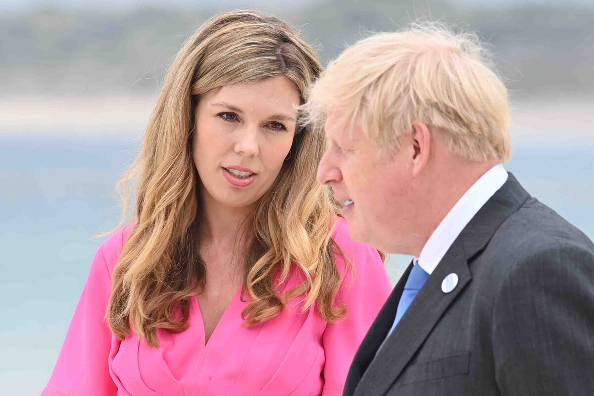 Boris Carrie Johnson. File Picture: PA