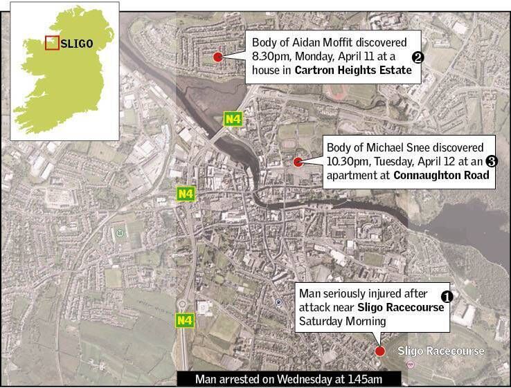 Sligo Killings Map Sligo Killings Map