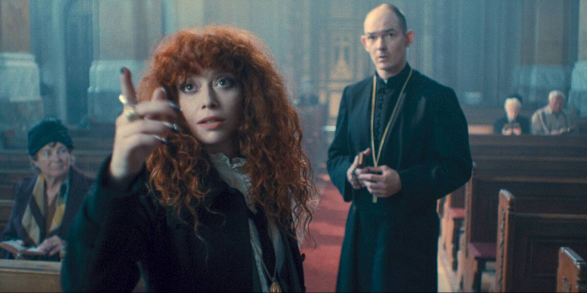 Russian Doll, season two: Natasha Lyonne and  Ákos Orosz. 