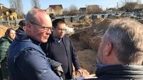 Coveney describes 'horrific scenes of brutality and murder' witnessed on Ukraine visit