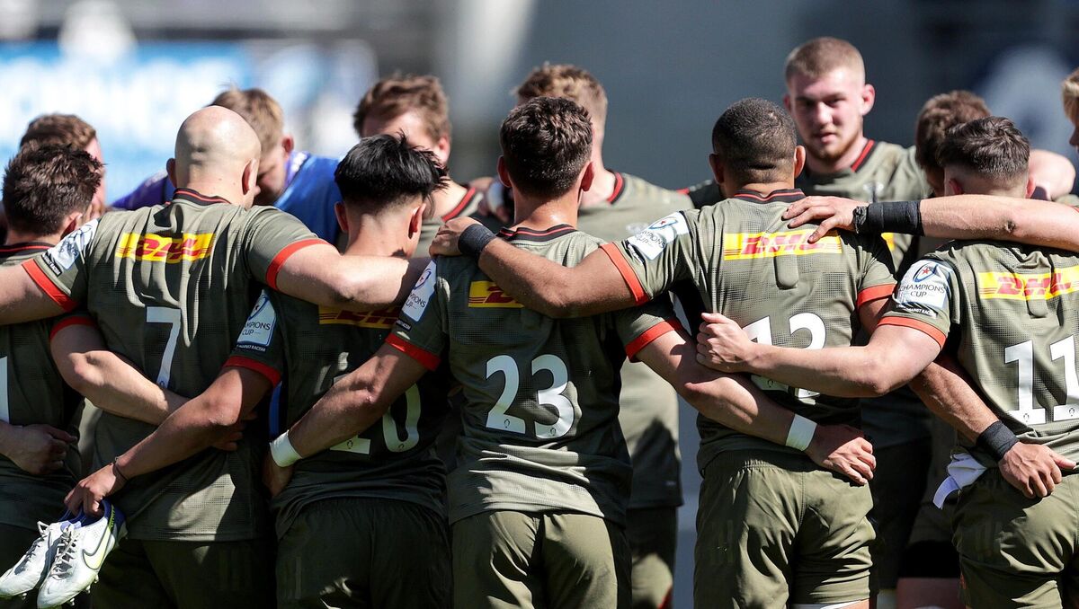 Arms race: Harlequins have turned to a behind-the-curtain documentary to try to add to their commercial clout. Photo: INPHO/Laszlo Geczo