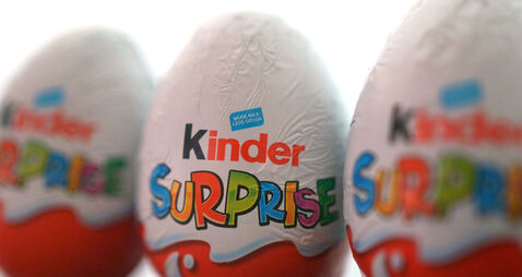 66215026 Kinder Surprise eggs recall