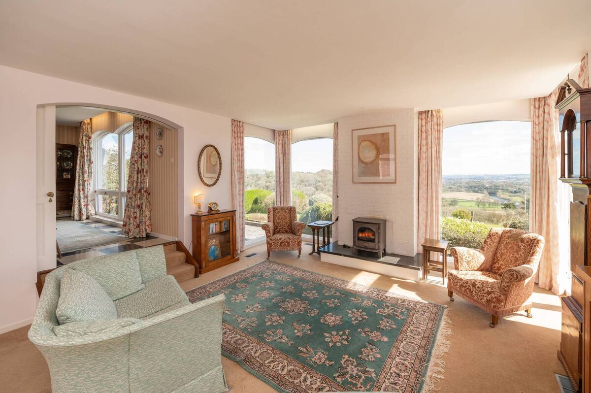 Shournagh Lodge is no doer-upper: The beautiful home on the west side of Cork City is ready to walk into with all modern conveniences and plenty of stylish details inside. 