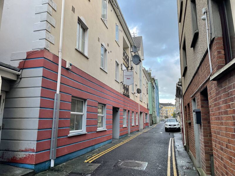 Atlas House Direct Provision Centre in Tralee, in Co Kerry. This is where Thomas was a resident following his arrival here, sharing a room with fellow asylum seeker and best friend, Imad. 