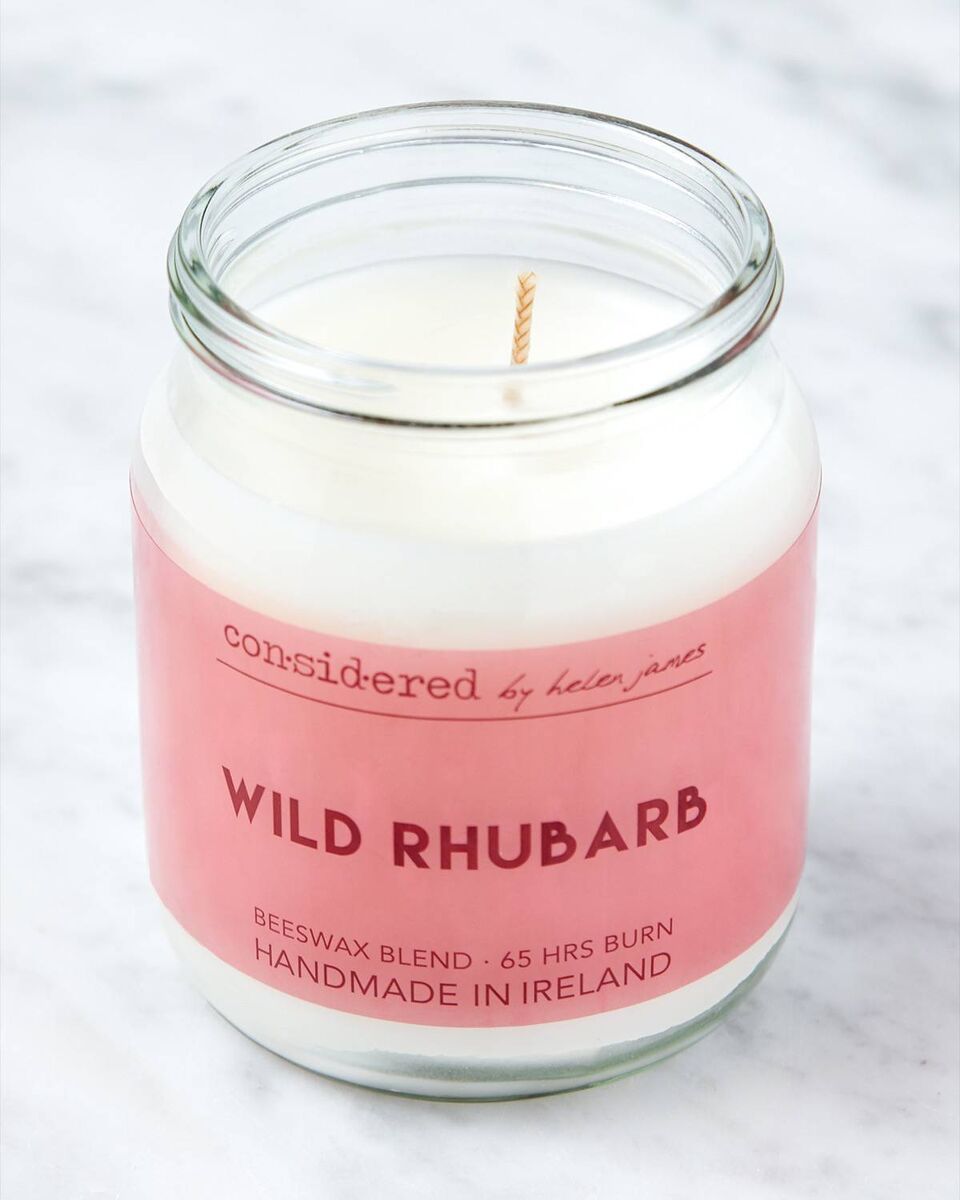 Wild Rhubarb candle €8 Dunnes Stores 