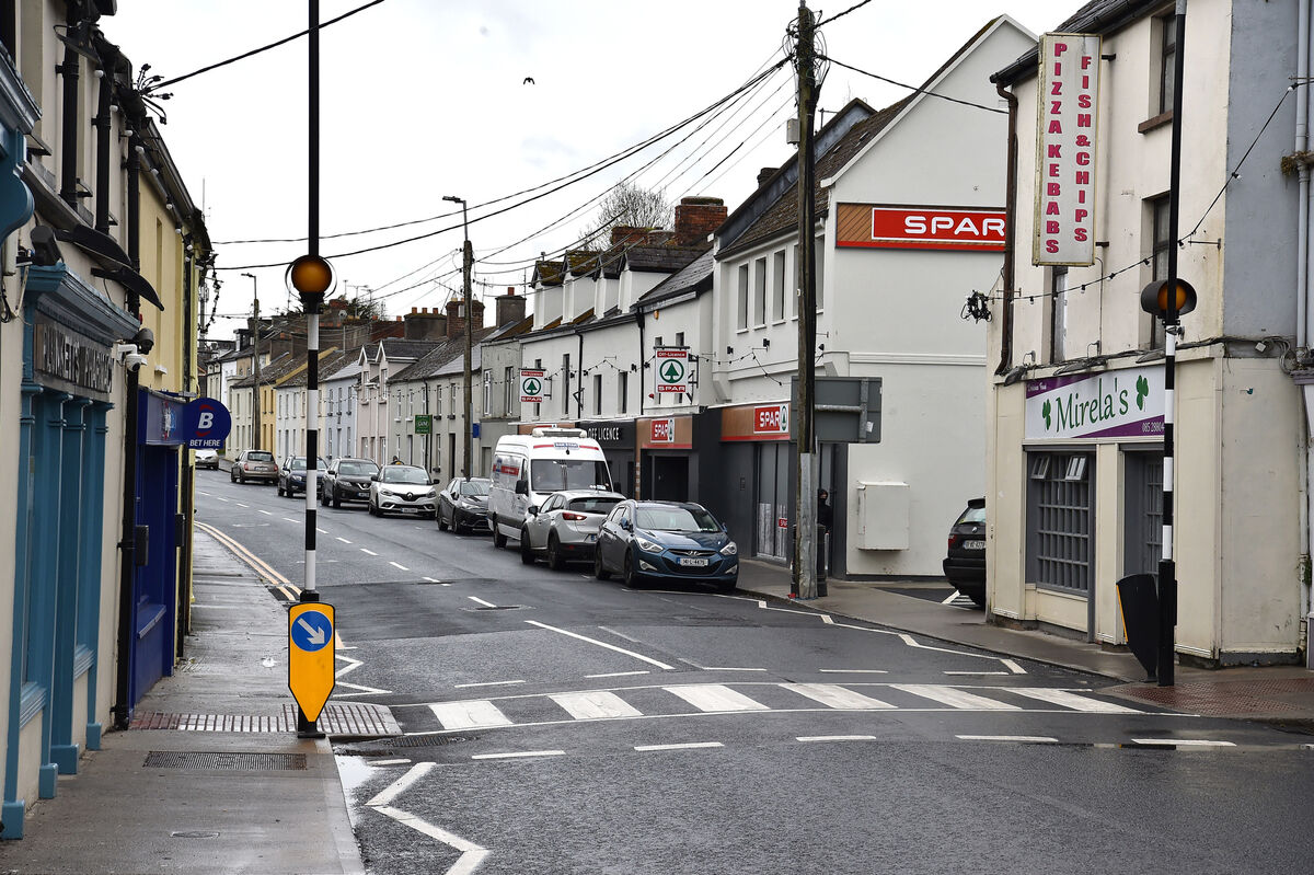 Parking is only available on one side of Main Street in Croom, Co. Limerick. Photo: Dan Linehan Parking is only available on one side of Main Street in Croom, Co. Limerick. Photo: Dan Linehan