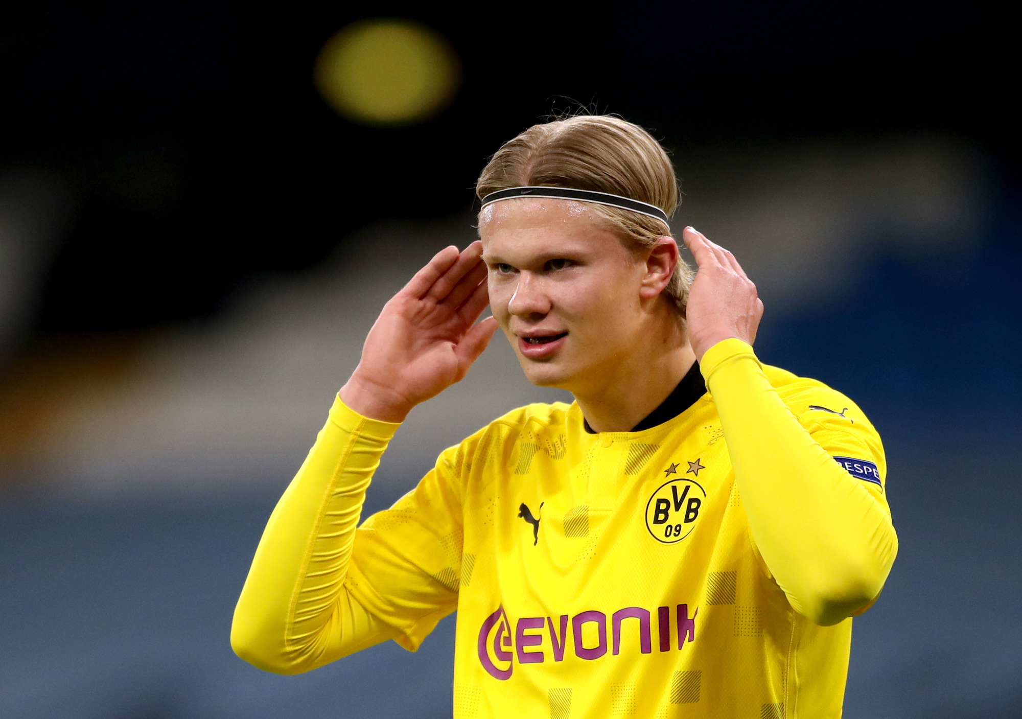 Pep Guardiola has ‘no answer’ to reports linking Erling Haaland with Man City
