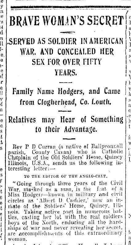 The terminology was certainly different then, but a letter from Fr PD Curran published in the Anglo Celt on December 13, 1913, showed more understanding than is often seen today. Picture: Irish Newspaper Archive