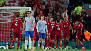 Manchester United were thumped by Liverpool (Mike Egerton/PA).