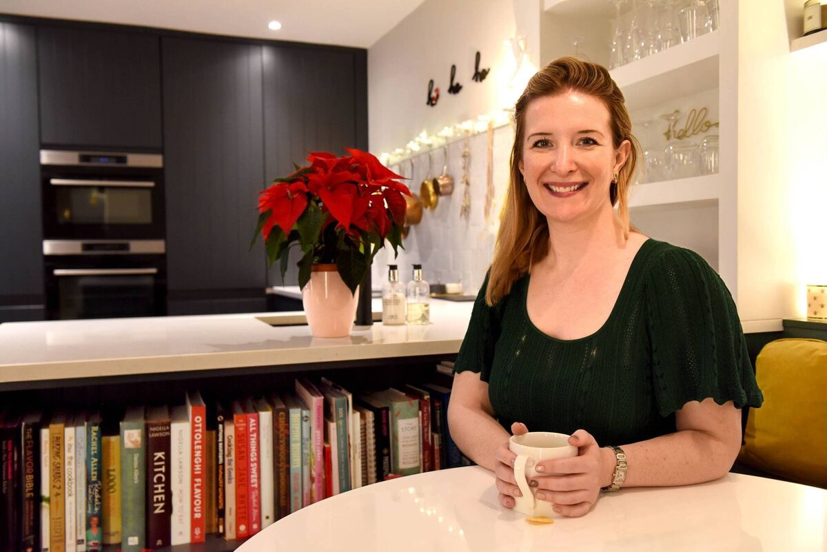 Jen Sheahan in the kitchen/living room of the Dublin cottage as it is today. Picture: Moya Nolan Jen Sheahan in the kitchen/living room of the Dublin cottage as it is today. Picture: Moya Nolan