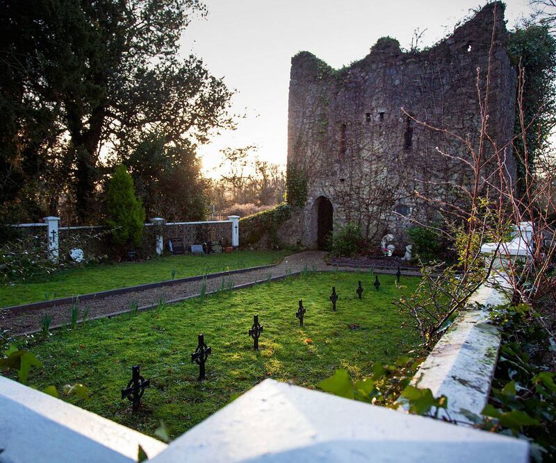 The graveyard in Bessborough House, Cork. Picture: Eoin O’Conaill BBC The graveyard in Bessborough House, Cork. Picture: Eoin O’Conaill BBC