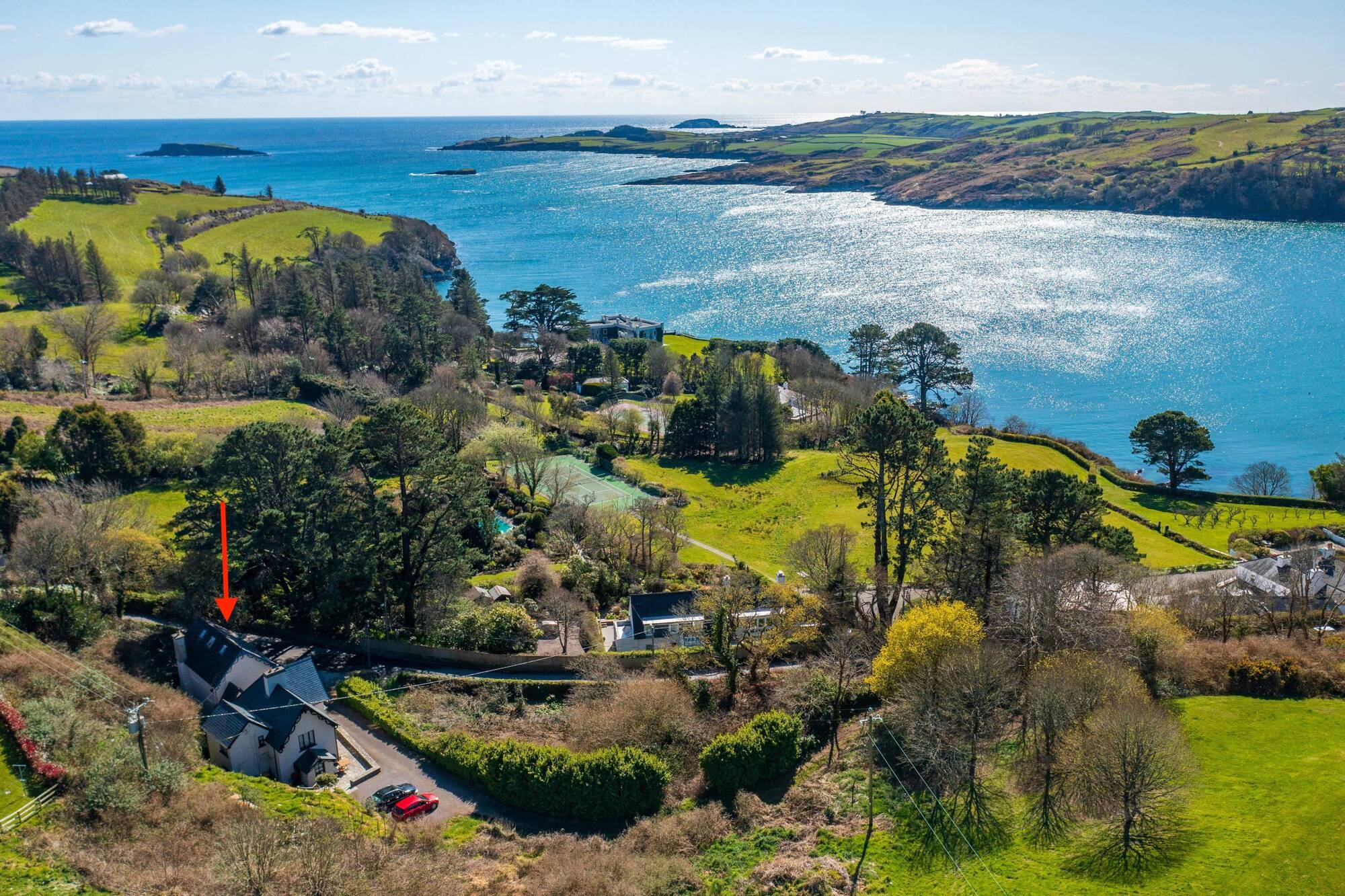 Fuchsia Cottage in Rushanes, Glandore, Co Cork is on the market for €325,000.