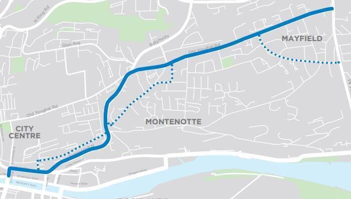 The Mayfield to Cork city corridor