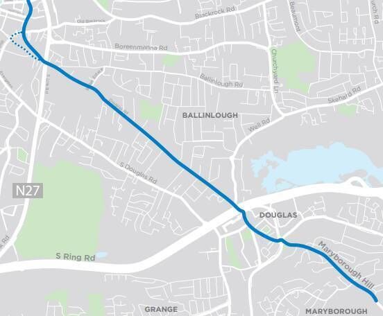 The Maryborough to Cork city corridor