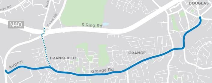 The Kinsale Road to Douglas and Well Road Cycle Route