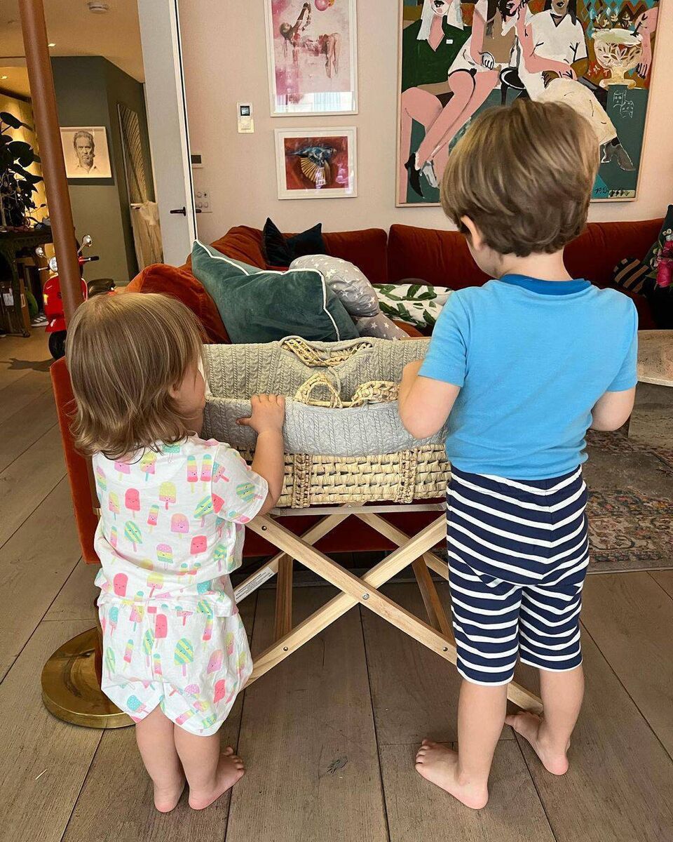 Spencer Matthews shared a picture of his three children @spencermatthews/Instagram Spencer Matthews shared a picture of his three children @spencermatthews/Instagram